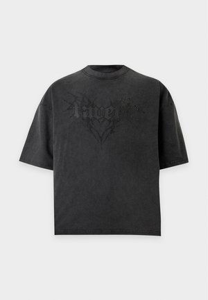 FAVELA, - T-shirt z nadrukiem