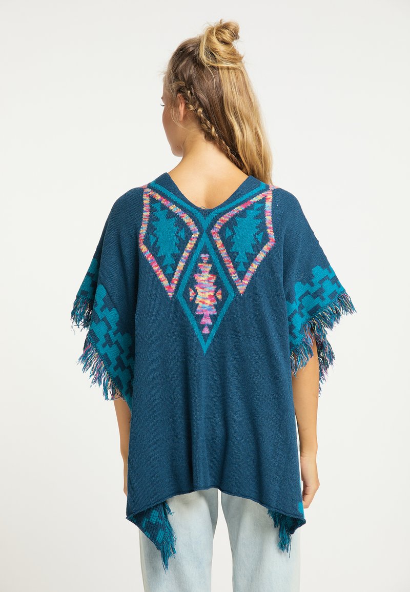 Damen Leichte Jacken | usha Cape petrol - EY00225 Damen Leichte Jacken | usha Cape petrol - EY00225