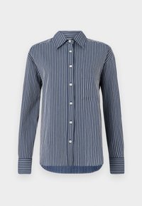 OVERSIZED SHIRT - Button-down blouse - eclipse blue
