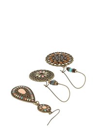 IZIA 3 PACK - Cercei - gold coloured