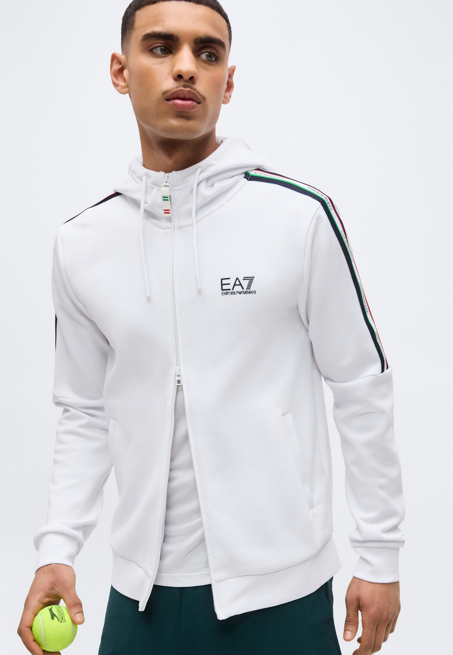 EA7 Emporio Armani ITALIAN SPIRIT HOODIE FULLZIP - Zip-up