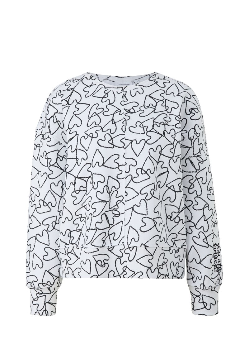comma casual identity Sweatshirt weiß