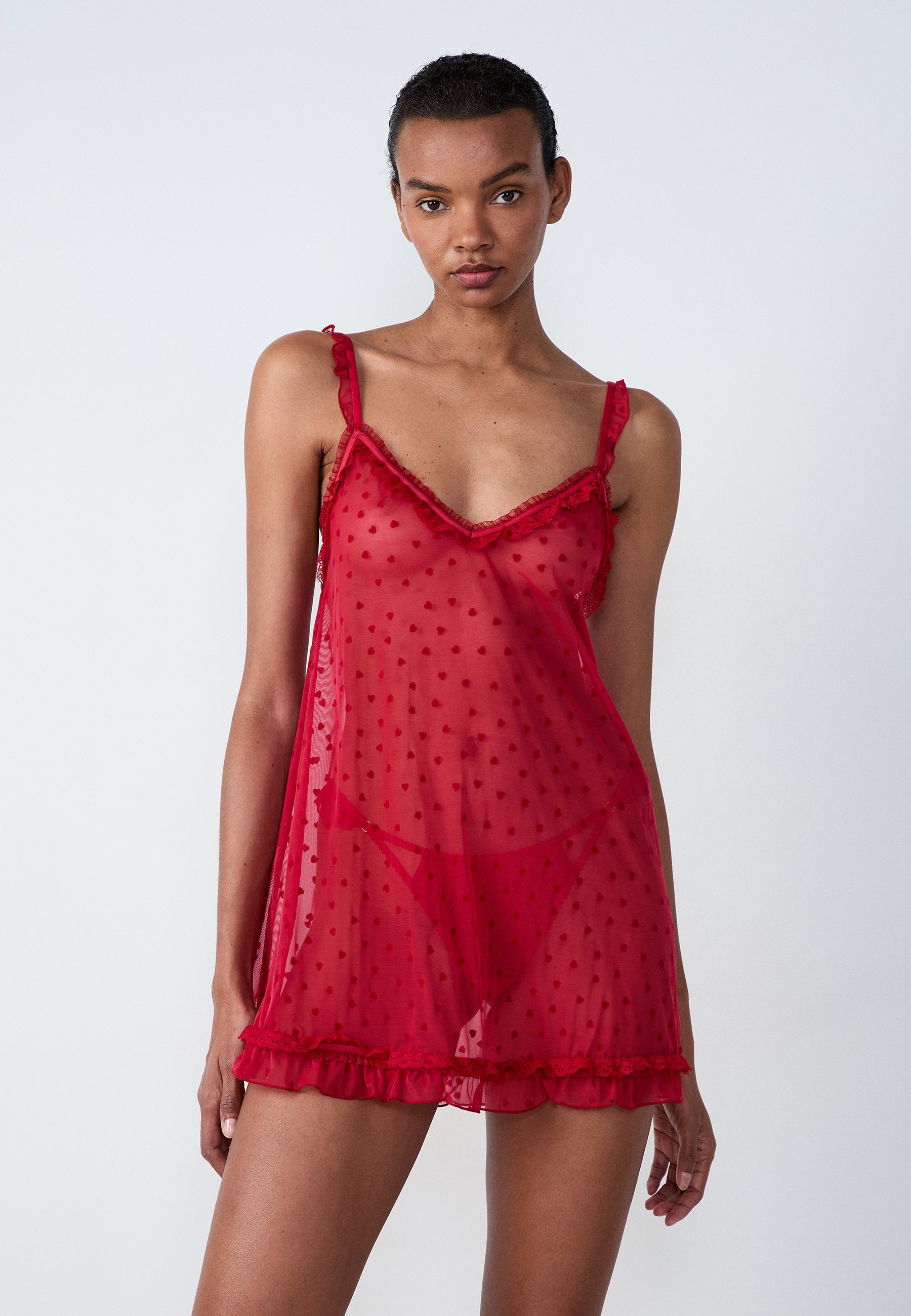 Nuisette Rouge Nuisette Soie Etam Nuisette Femme Etam SENSATION