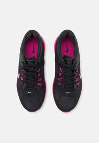 Nike Sportswear AIR MAX 2013 UNISEX - Matalavartiset tennarit - black/metallic silver/dark grey/fusion pink