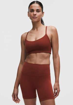 lululemon FLOW Y BRA LIGHT SUPPORT, A/B CUP EVOLVE  WOMEN'S BRAS - Sport-BH mit leichter Stützkraft - cranberry charm
