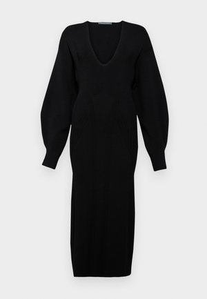 DRESS - Jumper dress - black