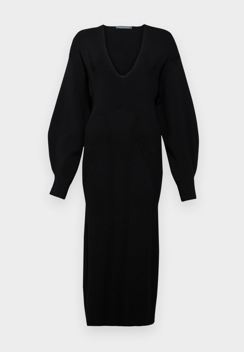 alberta ferretti Gebreide jurk zwart alberta ferretti Gebreide jurk zwart