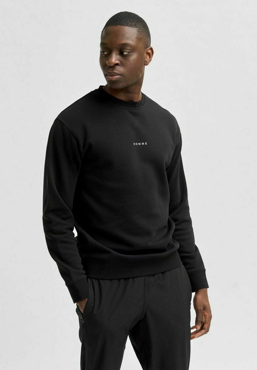 Selected Homme Sweatshirt - black/schwarz