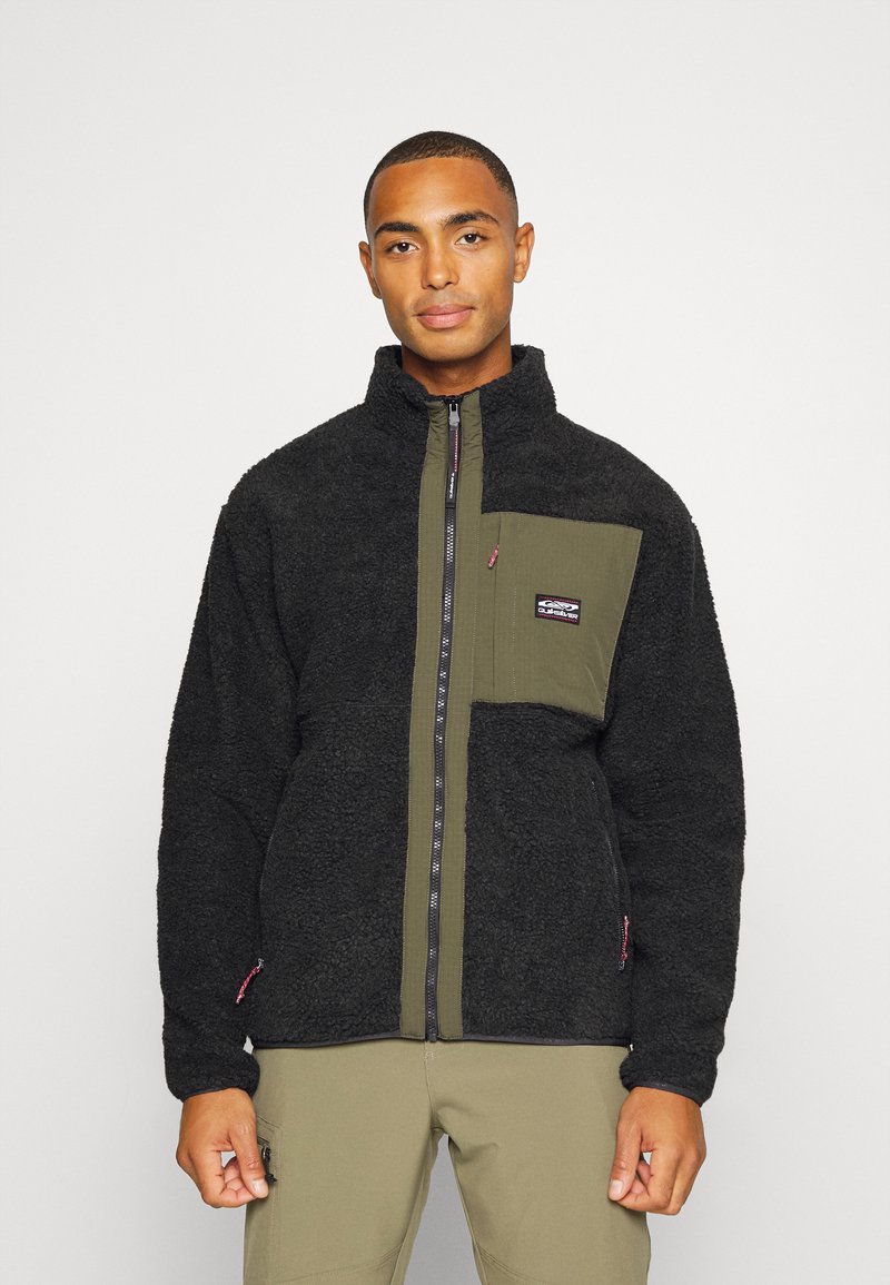 Quiksilver SHALLOW WATER Fleece jacket phantom/black Zalando.co.uk