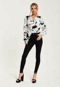 Liquorish MONO ABSTRACT  - Blouse - multi coloured
