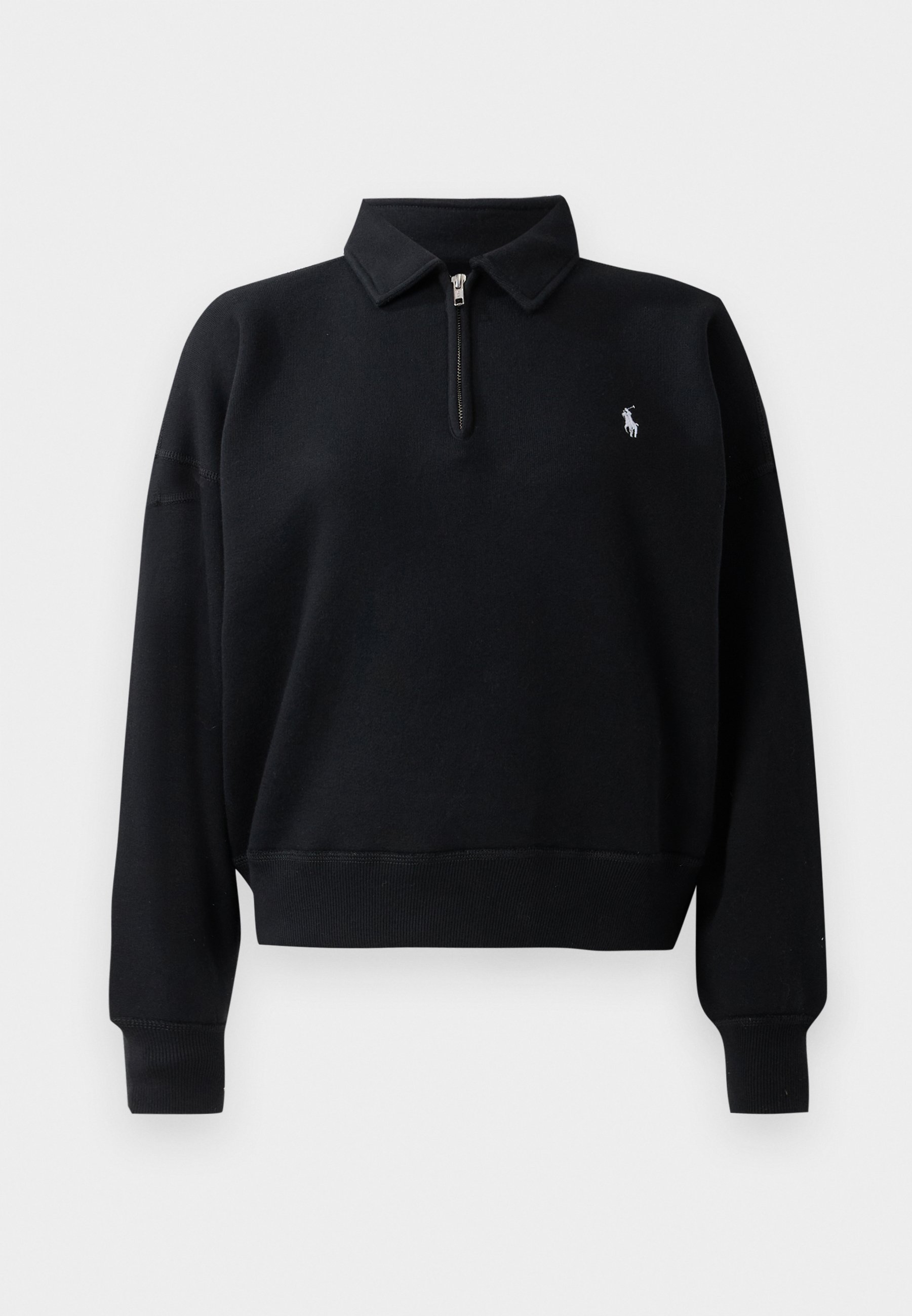 Polo Ralph Lauren HALF ZIP - Sweater - black/zwart - Zalando.nl