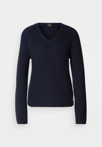 FARDELLA - Strikkegenser - dark blue