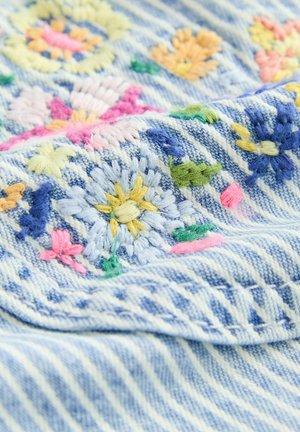 Next REGULAR FIT FLORAL STRIPE - Farmer rövidnadrágok - multi