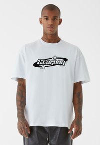 9N1M SENSE STAR - T-shirts med print - white