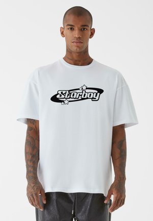 9N1M SENSE STAR - T-shirts med print - white