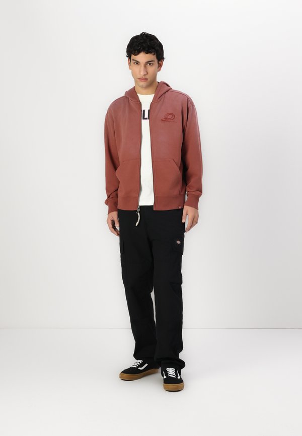 CHINESE NEW YEAR FRENCH TERRY FULL ZIP HOODIE UNISEX - Hoodie - mahogany2