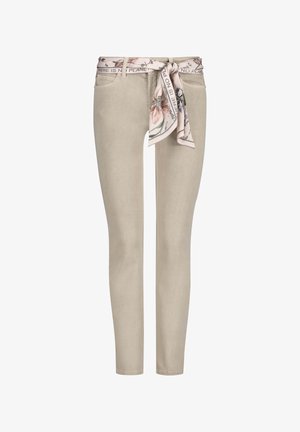 CAMBIO - Jeans Skinny Fit - dunkles beige
