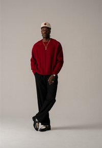 BLKVIS CABLE - Trui - merlot