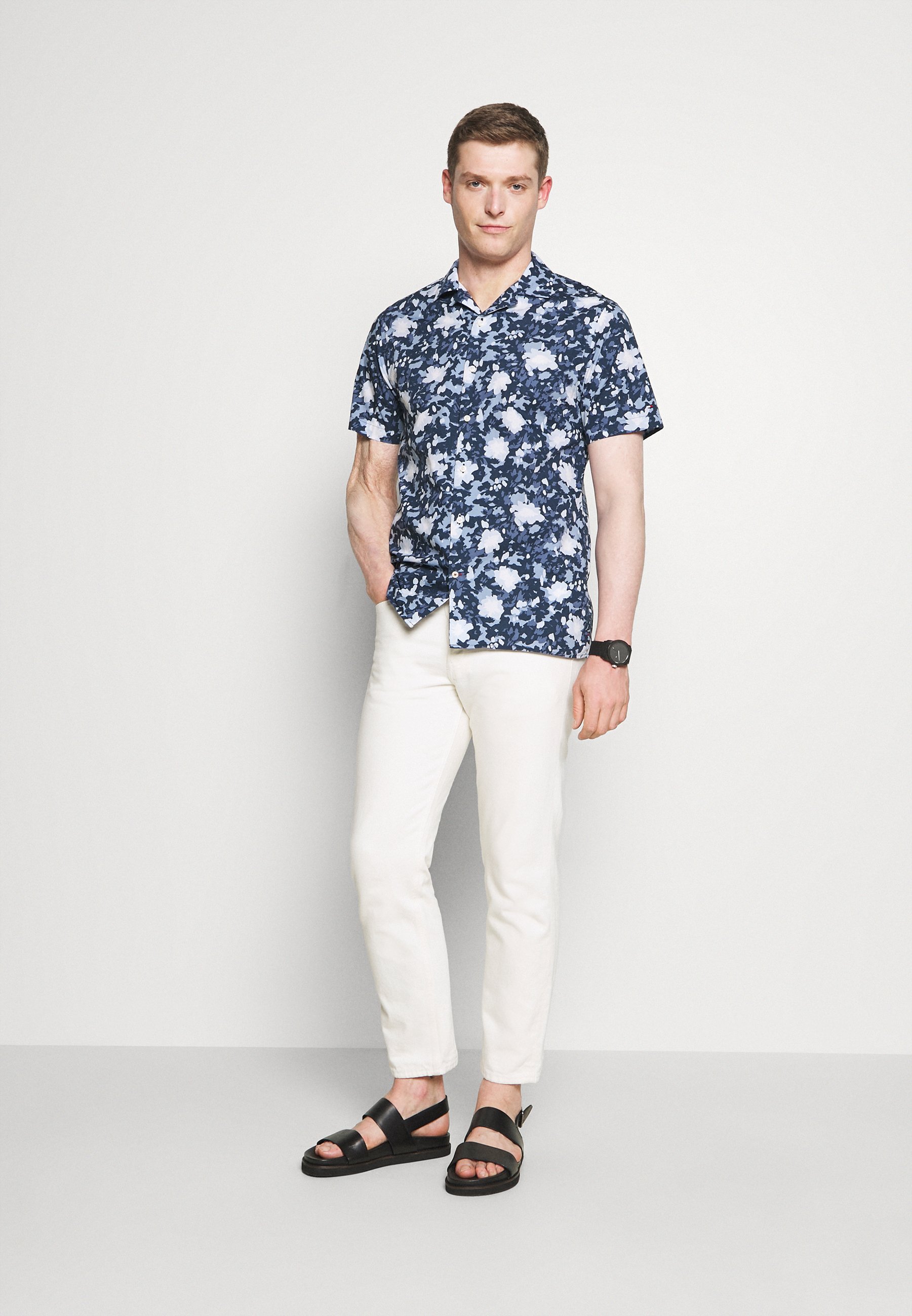 tommy hilfiger floral shirt