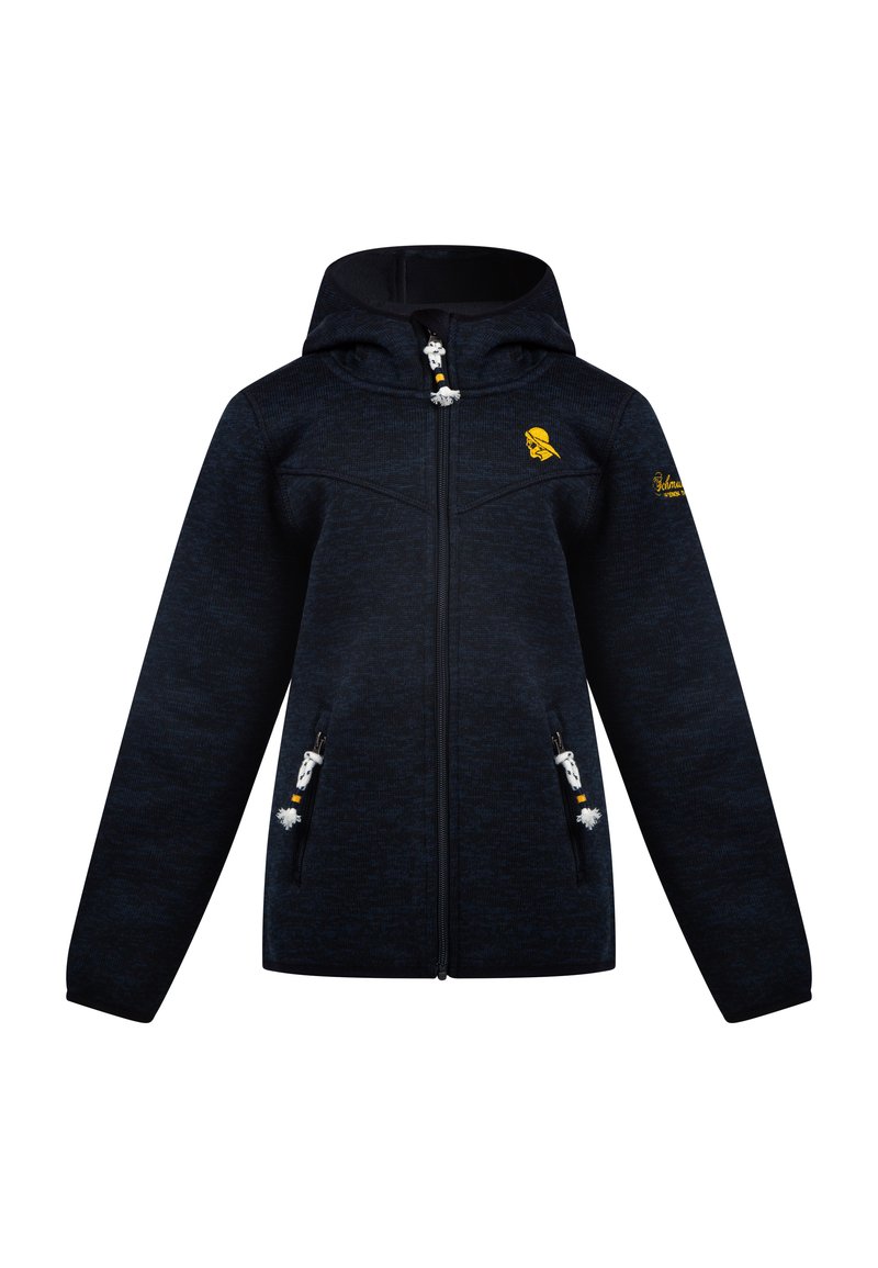 Schmuddelwedda Fleecejas blauw