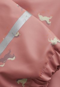 CeLaVi RAINWEAR PRINT FLEECE - Buksedragter - brick dust