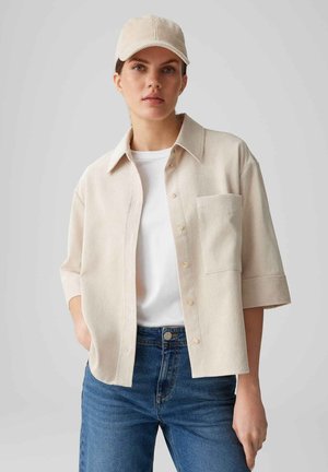 OPUS REGULAR FIT 3/4 SLEEVE - Overhemdblouse - natural glaze