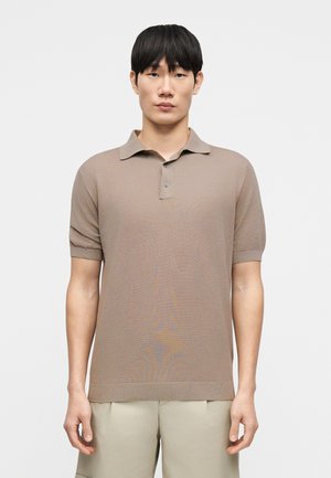 Bluză polo - brown