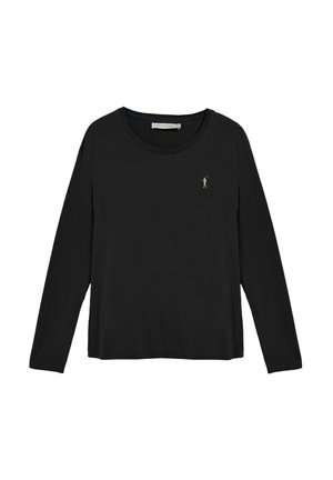 Long sleeved top - black