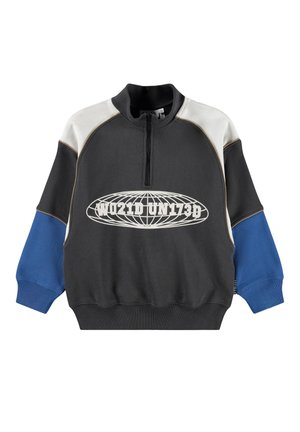 Molo, MARTY QUARTER ZIP - Felpa - pirate black