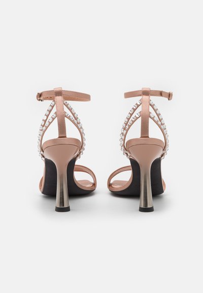 Alberta Ferretti EVENING STRASS - Sandales à talons hauts - pink