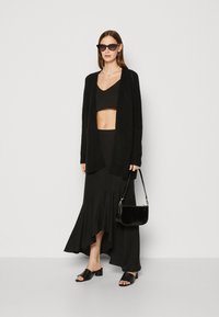 Mos Mosh LONG CARDIGAN - Kardiganas - black