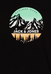 Jack & Jones Junior JJPEAK TEE CREW NECK - Camiseta estampada - black