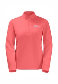 TAUNUS - Felpa in pile - sunset coral