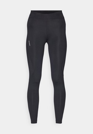 Salomon SHKOUT CORE  - Running tights - deep black