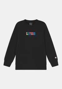 Champion GRAPHIC RAVE CREWNECK UNISEX - Sudadera - black