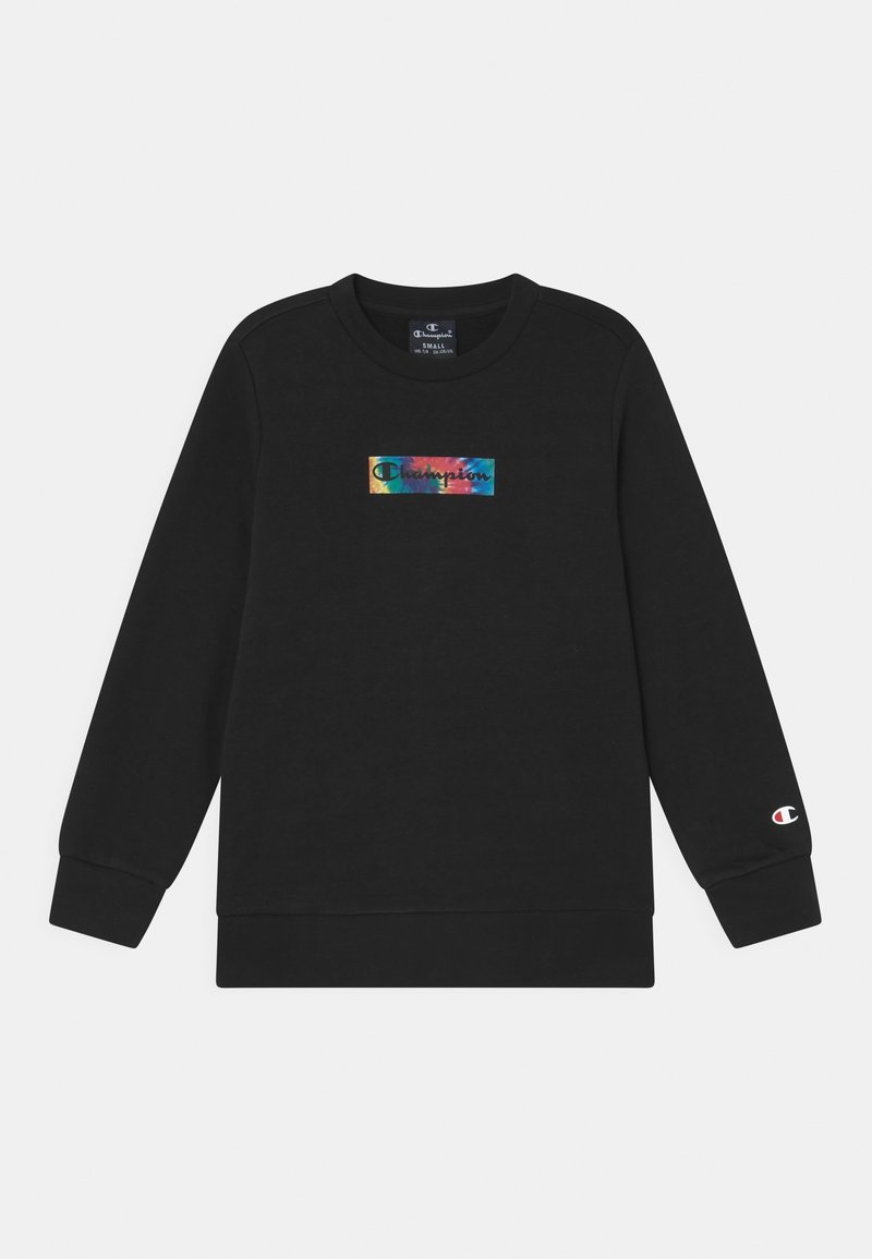 Champion GRAPHIC RAVE CREWNECK UNISEX - Sudadera - black