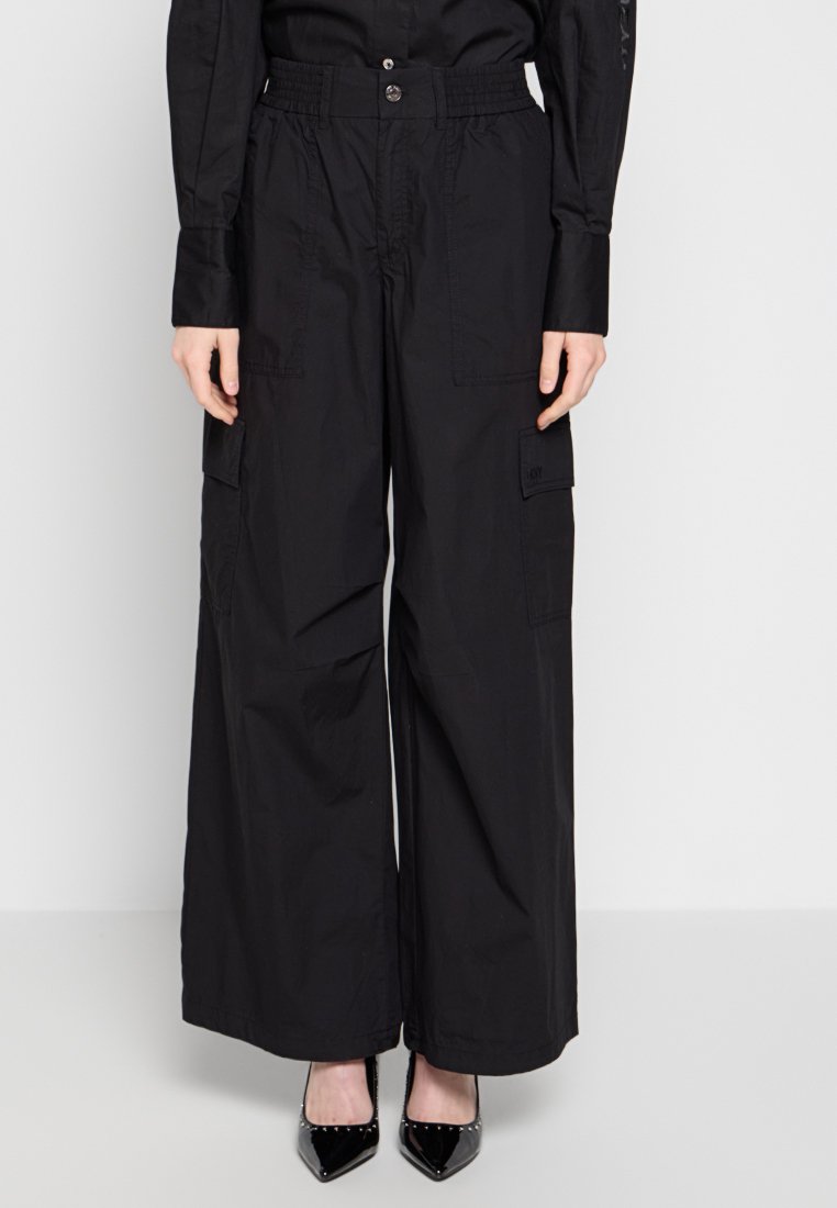 DKNY Cargobroek zwart