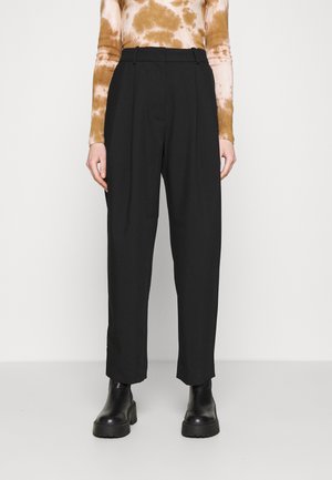 ZINC TROUSER - Kangashousut - black