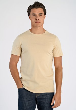 TEE S/S - T-shirt med print - sand storm