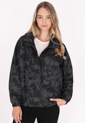 myMo ATHLSR, Lichte jas - dunkelgrau schwarz camouflage