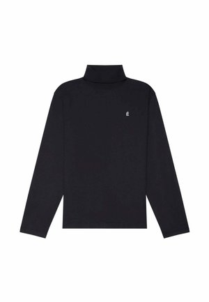 COL ROULÉ - T-shirt à manches longues - noir