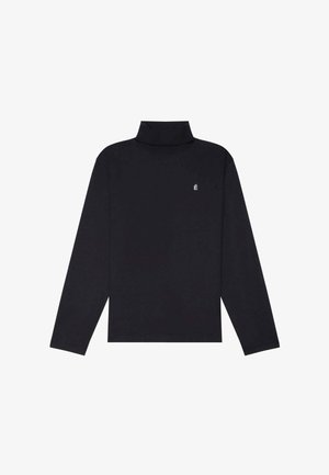 Études, COL ROULÉ - T-shirt à manches longues - noir
