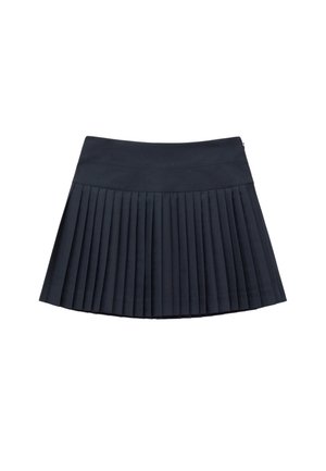 & OTHER STORIES, & OTHER STORIES PLEATED MINI SKIRT - Jupe plissée - dark blue