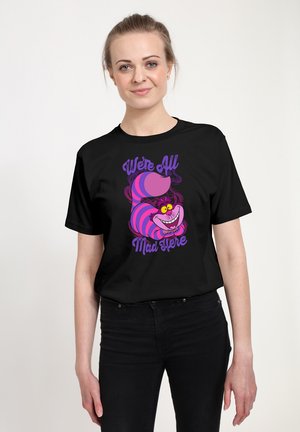 DISNEY WE'RE ALL MAD HERE - T-shirt print - black