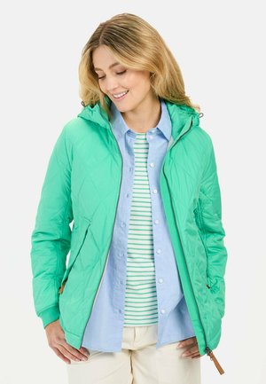 MIT DIAMANT STEPPUNG - Übergangsjacke - peppermint