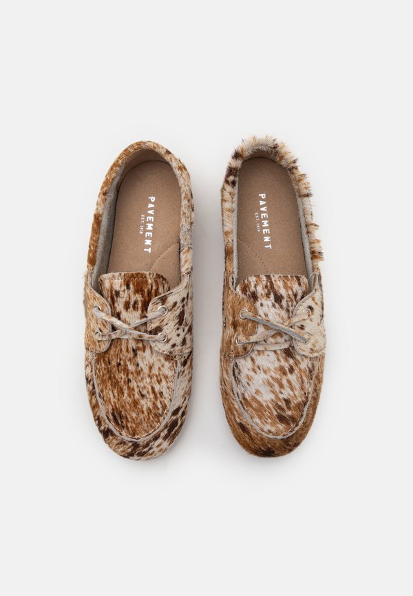 MARIN - Boat shoes - beige2