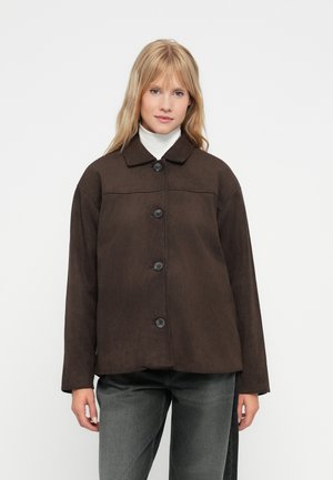 ONLLINEA JACKET - Jachetă subțire - coffee bean