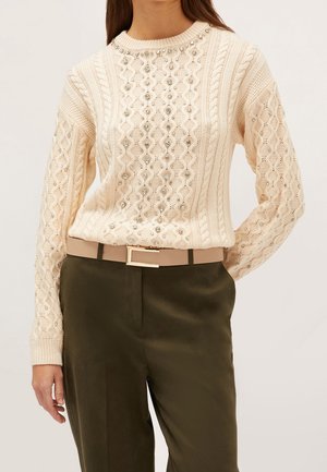 Pullover - beige