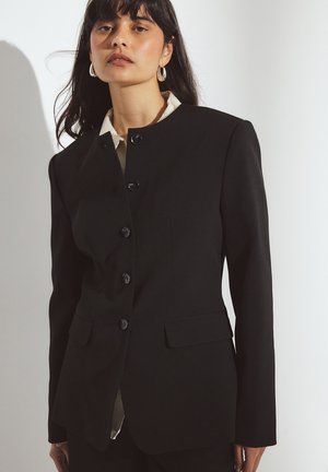 ROUND NECK  - Blazer - black