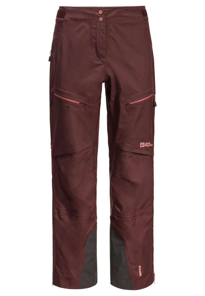 Jack Wolfskin Skibroek bruin
